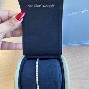 Van Cleef & Arpels Elegant Silver Bracelet